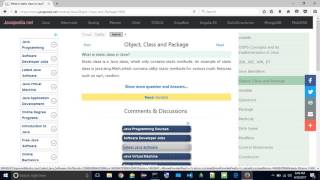 What is static class in Java | javapedia.net