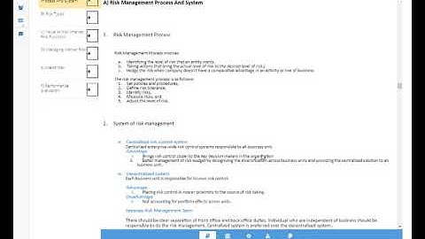 Bright Analyst CFA Level 3 Risk Management
