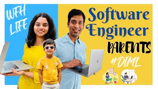 A REAL Day in the Life of a Software PARENTS‍| WFH | TeluguVlogsUSA | #jabilidilipstories | #DIML