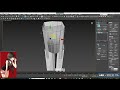 3dmax角色建模教程  需要完整视频➕参考图➕学习笔记扣1#3d建模 #3dmax #建模 #建模教程 #零基础 1