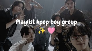 kpop playlist boy group💥🩶