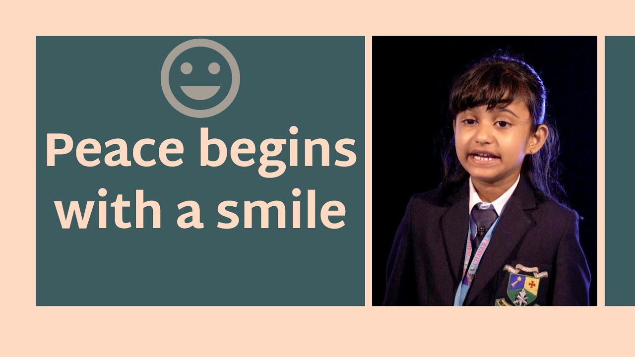 Peace Begins With A Smile | Jesica Anne George | Chavara International Academy, Vazhakulam