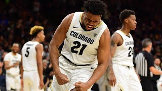 Evan Battey 6'8 (203 cm) - Colorado - HIGHLIGHT