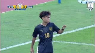 HAYKAL DANISH GOAL | 🇧🇳 BRUNEI DS 0-3 MALAYSIA 🇲🇾 #MANDIRICUP2025