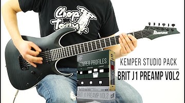 Kemper Profiles | Brit J1 Preamp vol2 | Metal (Ibanez RGAIX6FM + Marshall JMP1)