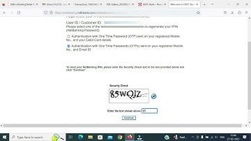 How to reset HDFC Bank Password/ Ipin using Netbanking |HDFC Forgot Password Reset/ HDFC Ipin Reset