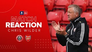 Chris Wilder | Sheffield United v Arsenal | Emirates FA Cup reaction