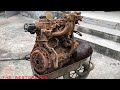 Restoration FORMULA ONE ENGINE CAR 1000 HP |  Restore ENGINE CAR VINTARGE