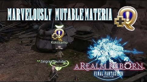 Marvelously Mutable Materia - Final Fantasy XIV - A Realm Reborn