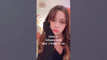 Lines In Gilmore Girls That Broke Me - TikTok by ashlingshockey