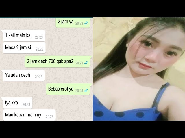 Bocah dilarang nonton!!! prank chat lucu _ open bo Bella class=