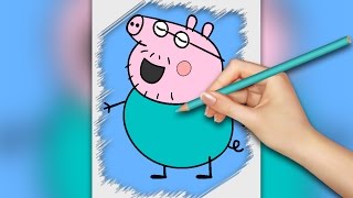 NEW! Peppa Pig Coloring Pages for Kids Coloring Games Part 11 - Coloring Book screenshot 4