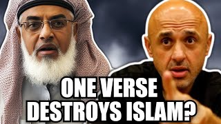 Muslim SILENT & BAFFLED At ONE Quran Verse DESTROYING Islam [Debate] | Sam Shamoun