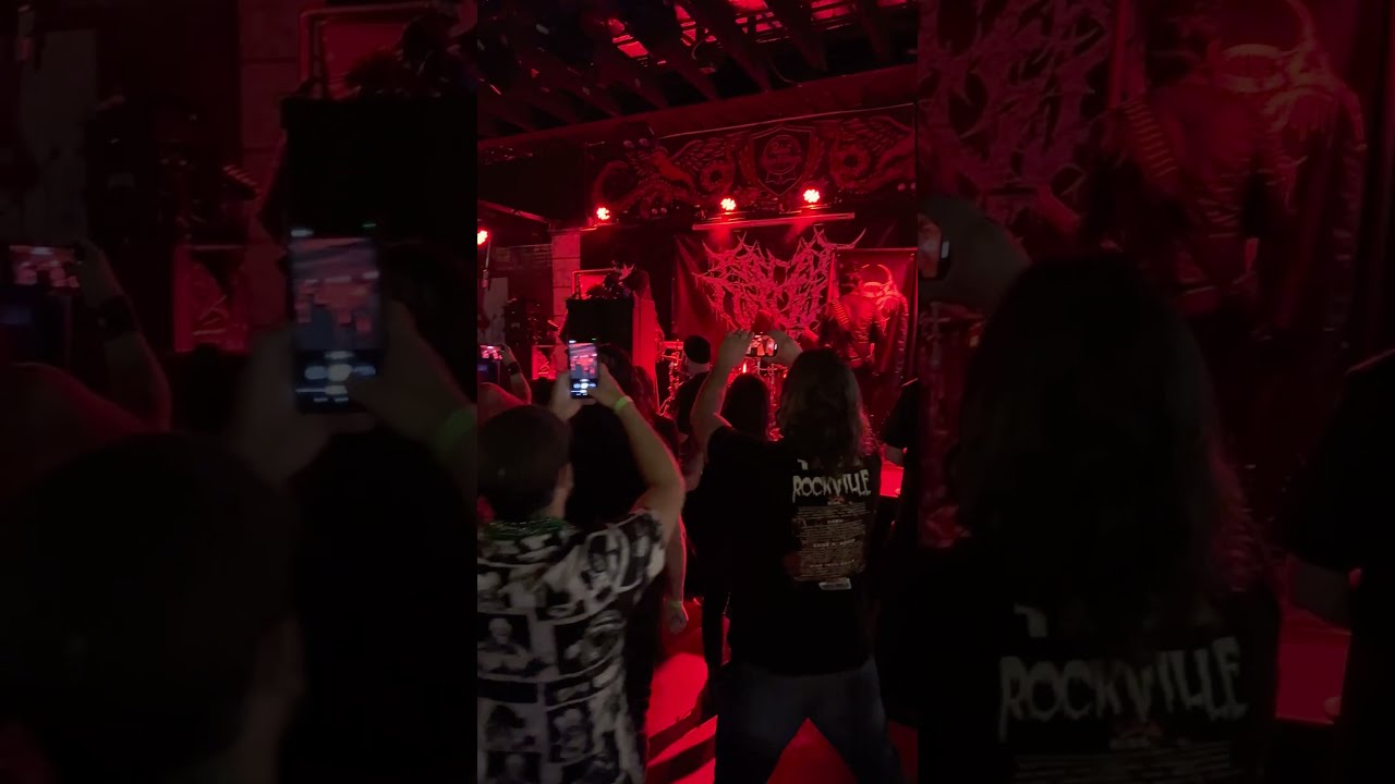Psyclon Nine See You All In Hell Live Crowbar Tampa FL 03 11 23 4K 