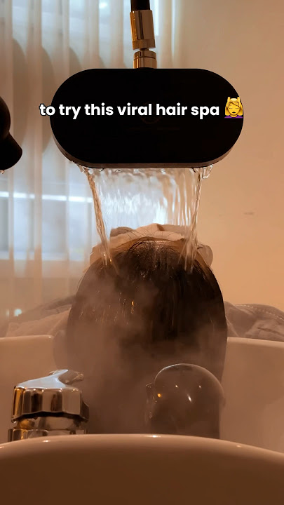 This is the VIRAL hair spa in Seoul 🤯 #seoul #hairspa #spa