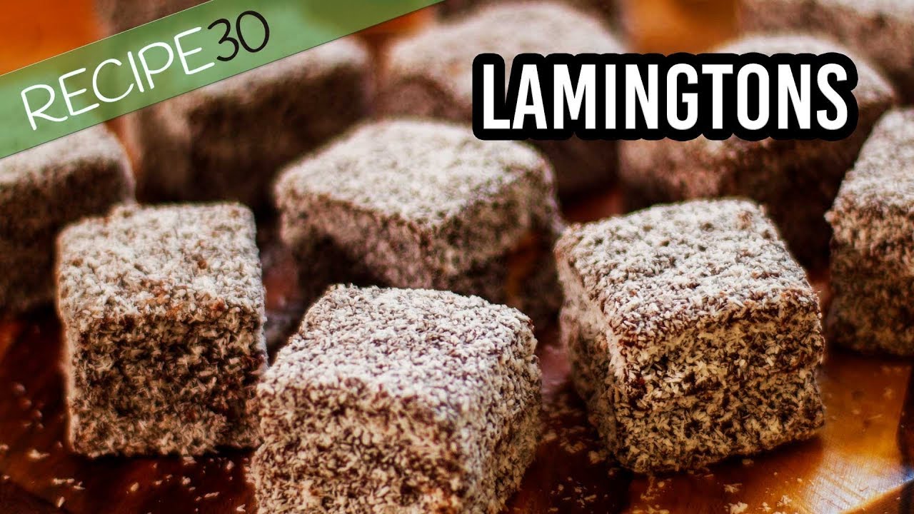 How to make Australian Chocolate Lamingtons
