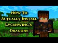 How To Fully Install Lycanwing's Dragons (Tutorial)