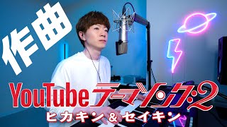 YouTubeテーマソング２　作曲シーン