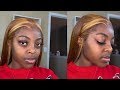 EASIEST Honey Blonde Highlights! NO BLEACH | Water Color