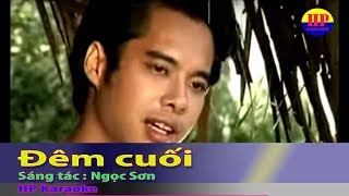 Đêm Cuối Karaoke l Beat chuẩn l Ngọc sơn