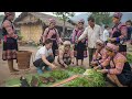 Harvesting Wild Vegetables To Sell At The Highland Market - Living Off The Grid