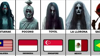 Famous Ghosts From Different Countries Wealth
