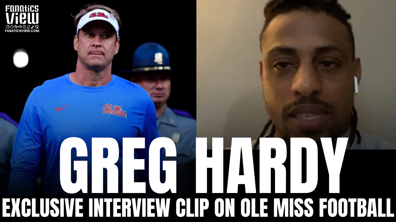 Greg Hardy Reacts to Lane Kiffin Rebuilding Ole Miss Football & Predicts a National Championship