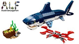 Lego Creator 31088 Deep Sea Creatures Speed Build