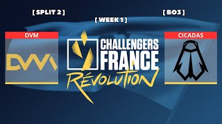 [FR] DVM vs CICADAS - BO3 | VALORANT Challengers France : Révolution 2024 | Split 2