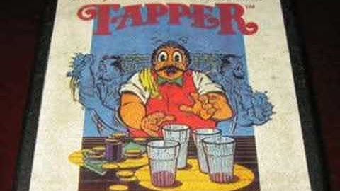 Classic Game Room - TAPPER for Atari 2600 review