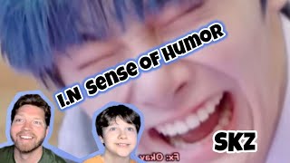 I.N GEN Z SENSE OF HUMOR- STAYS REACT (SKZ)