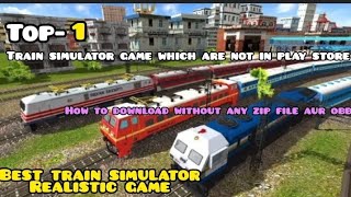 How to download these game Train simulator pro 2018 full gameplay Android|| #treding #viral screenshot 5