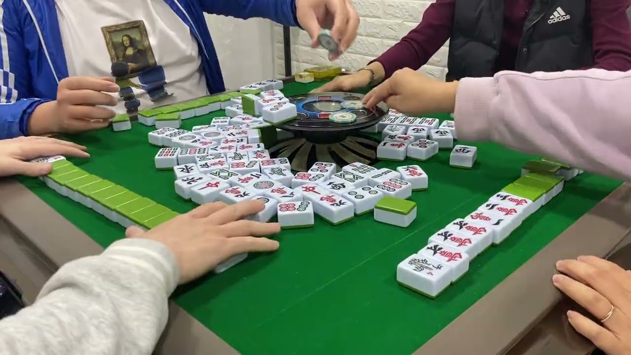 Mahjong384.廣東牌十番有花有JP四回之三：蕃茄大爆發。