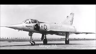 Dault Mirage Iii Prototype And Pre-Production 1955-1960