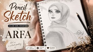 Sketching hijab girl♥️#like #share #subscribe Sketching hijab girl♥️#like #share #subscribe