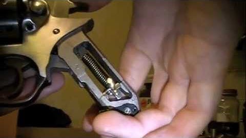 Super Redhawk Full Disassembly & re-spring pt 1/2