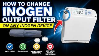 Inogen Portable Oxygen Concentrator Output Filter Replacement | Step-by-Step Guide