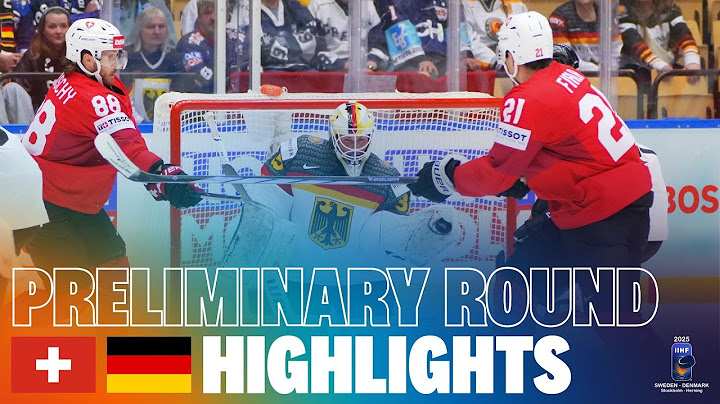 Highlights: SWITZERLAND vs GERMANY | 2025 #MensWorlds #IIHF