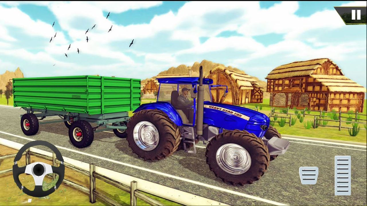 Real Tractor Farming Game 2020 - Tractor farming & transporter  Android gameplay - Ep 2