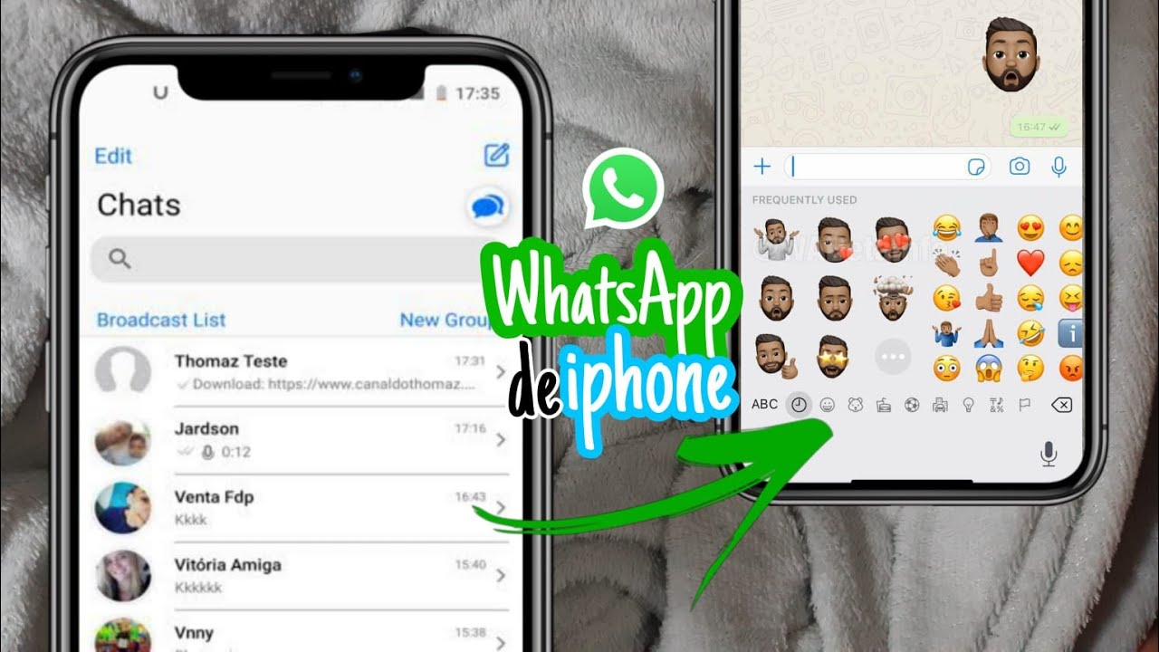 SAIU! NOVA ATUALIZAÇÃO DO WHATSAPP IGUAL IPHONE IOS 13 NO ANDROID - YouTube