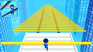 Satisfying Mobile Game Latest Update Roof Rails Play 555 Levels Tiktok Gameplay Walkthrough screenshot 4