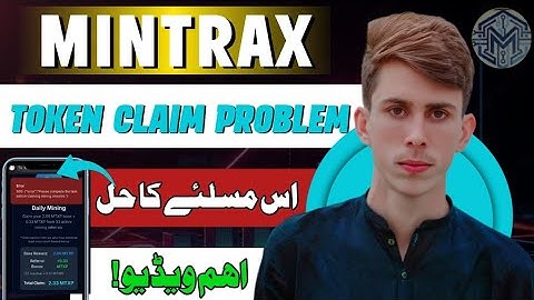 Mintrax claim problem solve || Token not claiming issues 