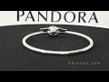 Браслет Pandora Moments с застежкой Золотой снитч, из серии Гарри Поттер (598619C00)
