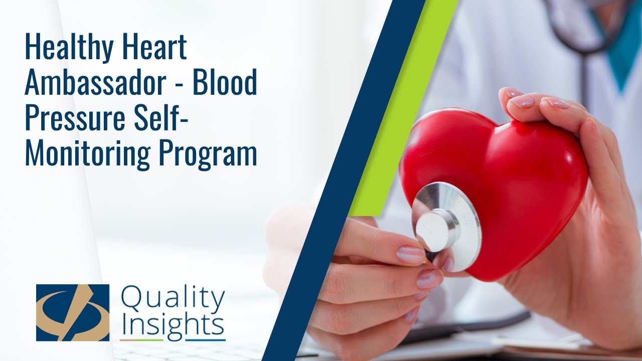 Healthy Heart Ambassador Blood Pressure SelfMonitoring Program YouTube