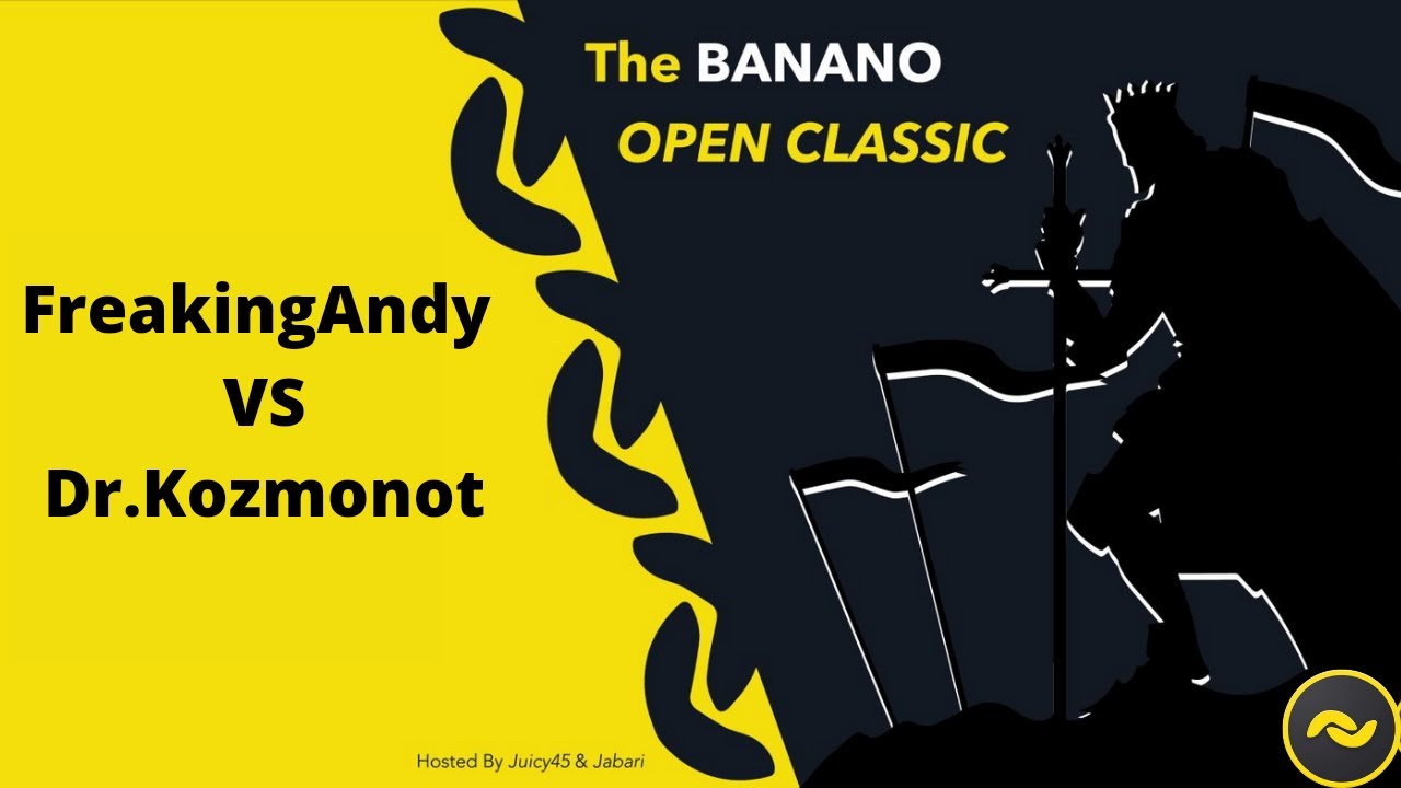 AOE2 The Banano Open Classic (Open Division) FreakinAndy VS Dr.Kozmonot