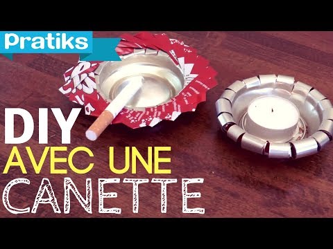 Vidéo: Comment Faire Un Bougeoir En Canette Et En Bande ?