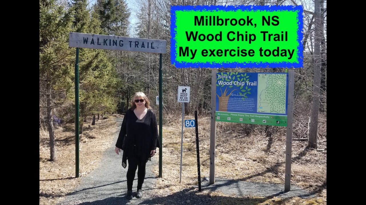 Millbrook Wood Chip Trail my exercise YouTube