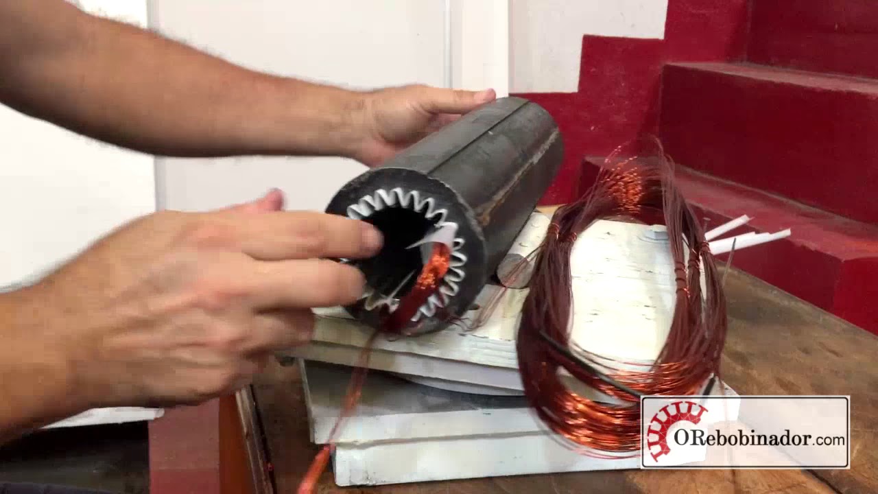 Rebobinando bomba submersa - ORebobinador.com