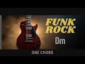 Funk Rock - Dm | One Chord Backing Track | 90bpm