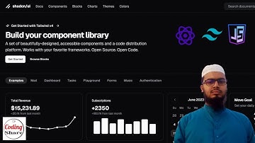Install Shadcn UI in React 19 with Vite & Tailwind CSS v4 using JavaScript | Step-by-Step Tutorial